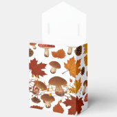 秋のフクロウと葉 フェイバーボックス (見開き)