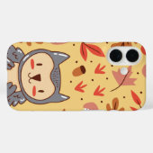 秋のフクロウフレンド Case-Mate iPhoneケース (裏面 (横))