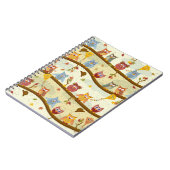 秋のフクロウ ノートブック (左側)