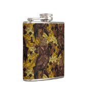 秋のフクロウ フラスク (右)