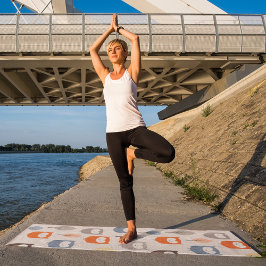 秋のフクロウ ヨガマット