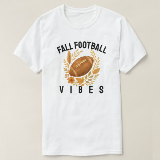 秋のフットボールビブス Tシャツ