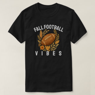 秋のフットボールビブス Tシャツ