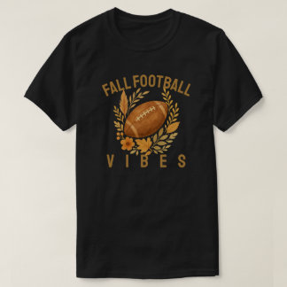 秋のフットボールビーズ Tシャツ