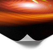 秋のフラクタルスピン ポスター (角)