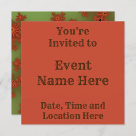 秋のフラクタルバースト 招待状