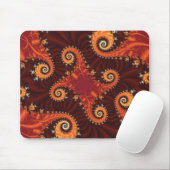 秋のフラクタル マウスパッド (マウス)