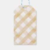 秋のフロプシーうさぎベイビーシャワー ギフトタグ (裏面)