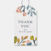 秋のフローラありがとう ギフトタグ (正面)