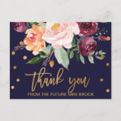 秋のフローラありがとう ポストカード (正面)