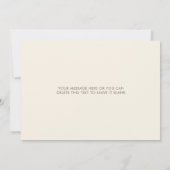 秋のフローラかぼちゃありがとう サンキューカード (裏面)