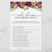 秋のフローラがシャワー最高のゲームを花嫁に (正面)