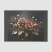 秋のフローラの構成バラ- 薄葉紙 (正面)