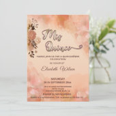 秋のフローラはオレンジ色の水色の香りを赤くした 招待状 (スタンド正面)