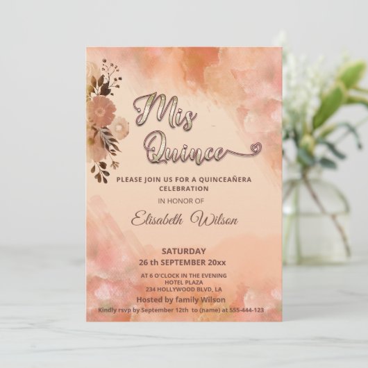 秋のフローラはオレンジ色の水色の香りを赤くした 招待状 (スタンド正面)