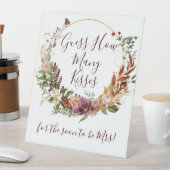 秋のフローラは何個のキスの台座のサインを推測 台座サイン (インサイチュ)