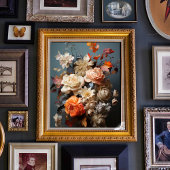 秋のフローラアートポスター ポスター