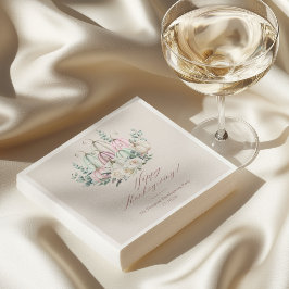 秋のフローラカボチャ感謝祭 スタンダードカクテルナプキン