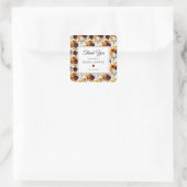 秋のフローラサンキューブライダルシャワー スクエアシール (バッグ)