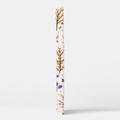 秋のフローラシームレスなパターン。ブラジャー・ドードル・プラント Case-Mate iPhoneケース (裏面 / 右)