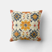 秋のフローラタイル クッション (裏面)