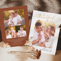 秋のフローラテラコッタ4枚の写真サンクスギビング