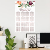 秋のフローラバラ金ゴールド薄座図 ポスター (ホームオフィス)