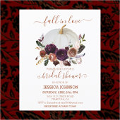 秋のフローラパンプキンボホブライダルシャワー予算