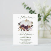 秋のフローラパンプキンボホブライダルシャワー予算 (スタンド正面)