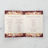 秋のフローラブルガンディ結婚クリーム プログラム (内部)