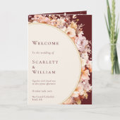 秋のフローラブルガンディ結婚クリーム プログラム (正面)