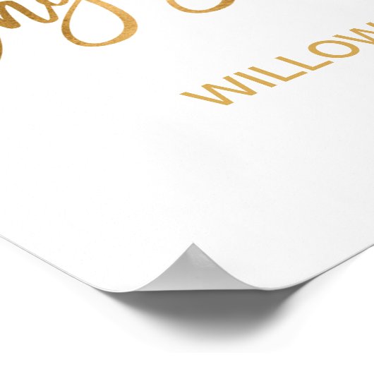 秋のフローラ婚約パーティへようこそ ポスター (角)