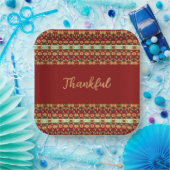 秋のフローラ広場 ペーパープレート (パーティー)