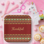 秋のフローラ広場 ペーパープレート (パーティー)