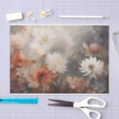 秋のフローラ感謝祭ハロウィーンデコページ 薄葉紙 (クラフト)