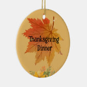 秋のフローラ感謝祭 セラミックオーナメント (右)