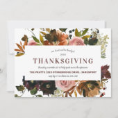 秋のフローラ感謝祭 招待状 (正面)