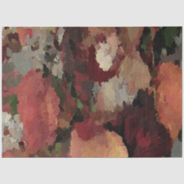 秋のフローラ抽象芸術ティッシュペーパー 薄葉紙