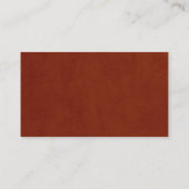 秋のフローラ数のキス エンクロージャーカード (裏面)