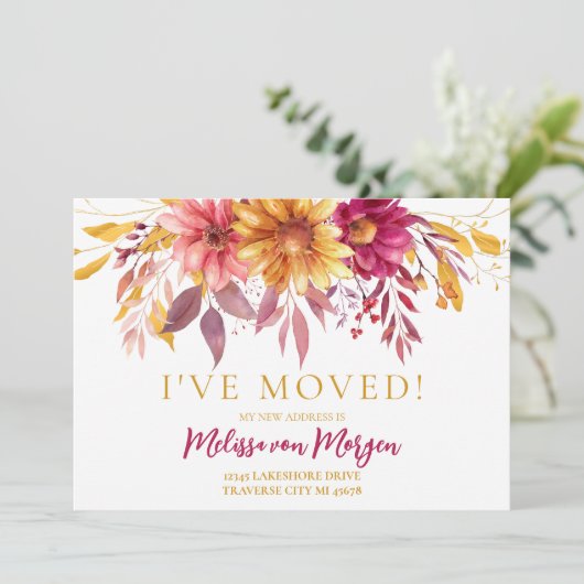 秋のフローラ移動発表 案内状 (スタンド正面)