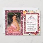 秋のフローラ素朴シークインキンセアニェラ招待状 招待状 (正面)