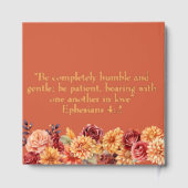 秋のフローラ結婚ズ ゲストブック (裏面)