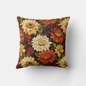 秋のフローラ菊 クッション (裏面)