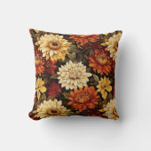 秋のフローラ菊 クッション (正面)