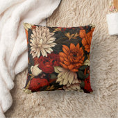 秋のフローラ菊 クッション (ブランケット)