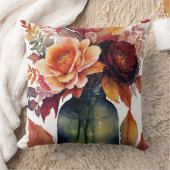 秋のフローラ クッション (ブランケット)