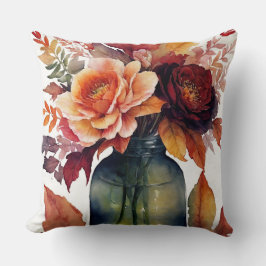 秋のフローラ クッション