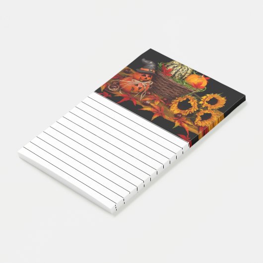 秋のフローラ ポストイット (アングル)