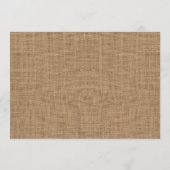 秋のブライダルシャワーのチョークの旅程のバチェロレッテ プログラム (裏面)