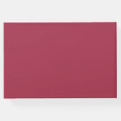 秋のブライダルシャワー パンプキンスクリプトカスタム ゲストブック (裏面)